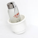 Boat Plastic White Recessed Cup Drink Holder for Marine Yacht Truck RV