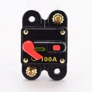 100 Amp Manual Reset Circuit Breaker Switch 12V 24V Car SUV Marine Boat
