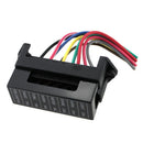 8 Way 32V Car Boat Blade Fuse Box Block Holder for Middle Size ATC ATO