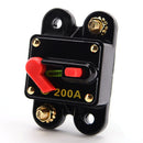 Car Audio Circuit Breaker Reset Fuse 200A For System Protection 12V/24V/36V