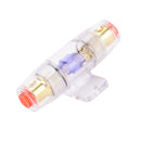 Car Audio Inline 4 or 8 Gauge AWG AGU Fuse Holder Box with 60 Amp Fuse