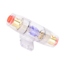 Car Audio Inline 4 or 8 Gauge AWG AGU Fuse Holder Box with 60 Amp Fuse