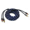 4.5m Car Audio Stereo Amplifier Speaker RCA Interconnect Cable Wire Plug