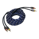 4.5m Car Audio Stereo Amplifier Speaker RCA Interconnect Cable Wire Plug