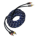 4.5m Car Audio Stereo Amplifier Speaker RCA Interconnect Cable Wire Plug