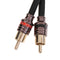 4.5m Car Audio Stereo Amplifier Speaker RCA Interconnect Cable Wire Black
