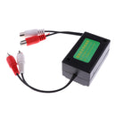 Universal Car 2 RCA to 2 RCA Stereo Ground Loop Isolator Audio Filter 2-Channel