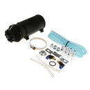 Black Aluminum 500ML Engine Oil Breather Tank Catch Can Reservoir Air Filter