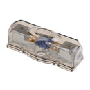 Car Auto Audio Power Fuse Holder Box Amplifier Install 60A Fuse with Clear Cover