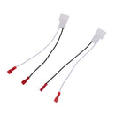 2Pcs Universal Car Auto Stereo CD Player Radio Wire Harness Adapter Connector Cable For Toyota/Scion/Subaru