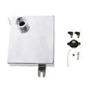 Silver Radiator Coolant Tank Reservoir Anti-corrosion for Nissan 240SX 180SX High Quality