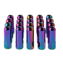 20 Pieces Universal M12x1.25MM Color Car Wheel Rim Aluminum Lug Nuts 60mm Long