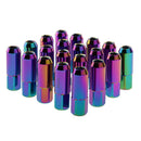 20 Pieces Universal M12x1.25MM Color Car Wheel Rim Aluminum Lug Nuts 60mm Long
