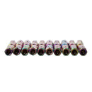 20 Pieces Universal M12x1.25MM Color Car Wheel Rim Aluminum Lug Nuts 60mm Long