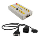 16Pin Da 4mm OBD2 EOBD Breakout Box Tester Pin Out Diagnostic Pinout for MB