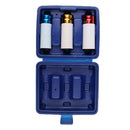 3 Pieces Car Wheel Lug Nut Socket Set 17mm 19mm 21mm 1/2'' Drive