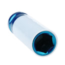 3 Pieces Car Wheel Lug Nut Socket Set 17mm 19mm 21mm 1/2'' Drive