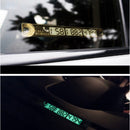 Car SUV Styling Front Rear Windshield Temporary Parking Card Phone Number Card with Sucker