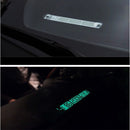 Car SUV Styling Front Rear Windshield Temporary Parking Card Phone Number Card with Sucker