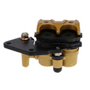 New Rear Twirling Disc Brake Pump Assembly Caliper Fit For 110cc Motorcycle-Gold