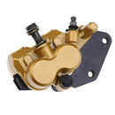 New Rear Twirling Disc Brake Pump Assembly Caliper Fit For 110cc Motorcycle-Gold