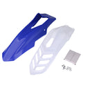 Blue ? White Motorcycle Dirt Bike Universal Front Fender Mudguard