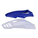 Blue ? White Motorcycle Dirt Bike Universal Front Fender Mudguard