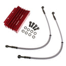 Oil Cooler Cooling Radiator For 50-125cc Engine Dirt Pit Bike ATV CNC