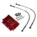 Oil Cooler Cooling Radiator For 50-125cc Engine Dirt Pit Bike ATV CNC