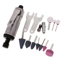 15 Pieces DIY Pneumatic Grinding Wheel Engraving Polishing Machine Tool Set Rotary Tool Accessory