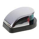12V Stainless Bi-Color Combination Green Red LED Navigation Bow Running Light