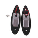 Pair Marine Boat LED Flush Side Mount Stainless Steel Bow Navigation Light