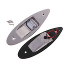 Pair Marine Boat LED Flush Side Mount Stainless Steel Bow Navigation Light