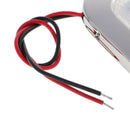 3X1.25" Blue LED Oblong Courtesy Light Stainless Steel Trim Marine Boat 12V
