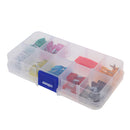 40 Pieces Car Boat Mini Blade Fuse Set 3A 5A 7.5A 10A 15A 20A 25A 30A APM ATM
