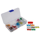 40 Pieces Car Boat Mini Blade Fuse Set 3A 5A 7.5A 10A 15A 20A 25A 30A APM ATM