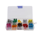 45 Pieces Replacement Car Boat ATO ATC Fuse Blade Set 2A 3A 5A 7.5A 10A 15A 20A 25A 30A with Clip