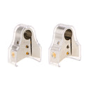 2 Pieces Car Audio 0 2 4 8 Gauge AWG Positive & Negative Battery Terminals