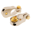 2 Pieces Car 8/10 Gauge Audio Positive/Nagative Battery Terminal Clamp Connectors