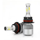 S2 9007 LED Headlight Conversion Lamp 6000K Cool White 72W 7200LM for Cars