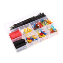 Automotive Insulated Electrical Wire Terminals Crimp Connectors Spade Set