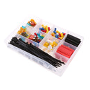 Automotive Insulated Electrical Wire Terminals Crimp Connectors Spade Set