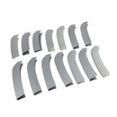 14 Pieces Front Center Grill Grille Decoration Cover Molding Trim For BMW X5 X6