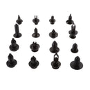 300 Piece Auto Car Push Retainer Pin Rivet Trim Moulding Assortment Kit 15 Model Clips