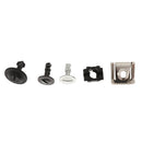 60 Pieces Protective Pan Hardware Kit Pin Clip Nut For Audi A4 S4 VW Passat