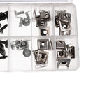 60 Pieces Protective Pan Hardware Kit Pin Clip Nut For Audi A4 S4 VW Passat