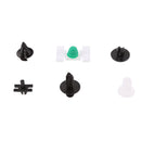 290 Pieces Car Bumper Trim Push-type Retainer Trim Panel Barrel Nut Clip for BMW