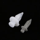 350 Piece Automotive Plastic Push Pin Rivet Trim Clip Panel Body Interior Assortment with Storage Box
