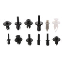 350 Piece Automotive Plastic Push Pin Rivet Trim Clip Panel Body Interior Assortment with Storage Box