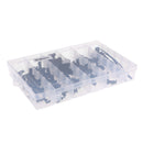54 Piece Car Retainer Mould Wire Loom Routing Harness Clip Assortment